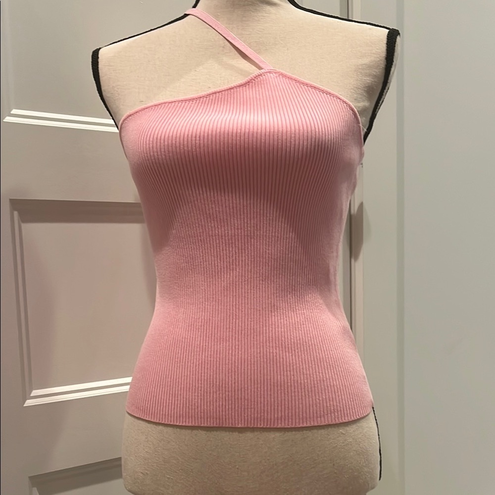 GREY LAB LOS ANGELES One Shoulder Knit Tank Top 🌸🌸🌸